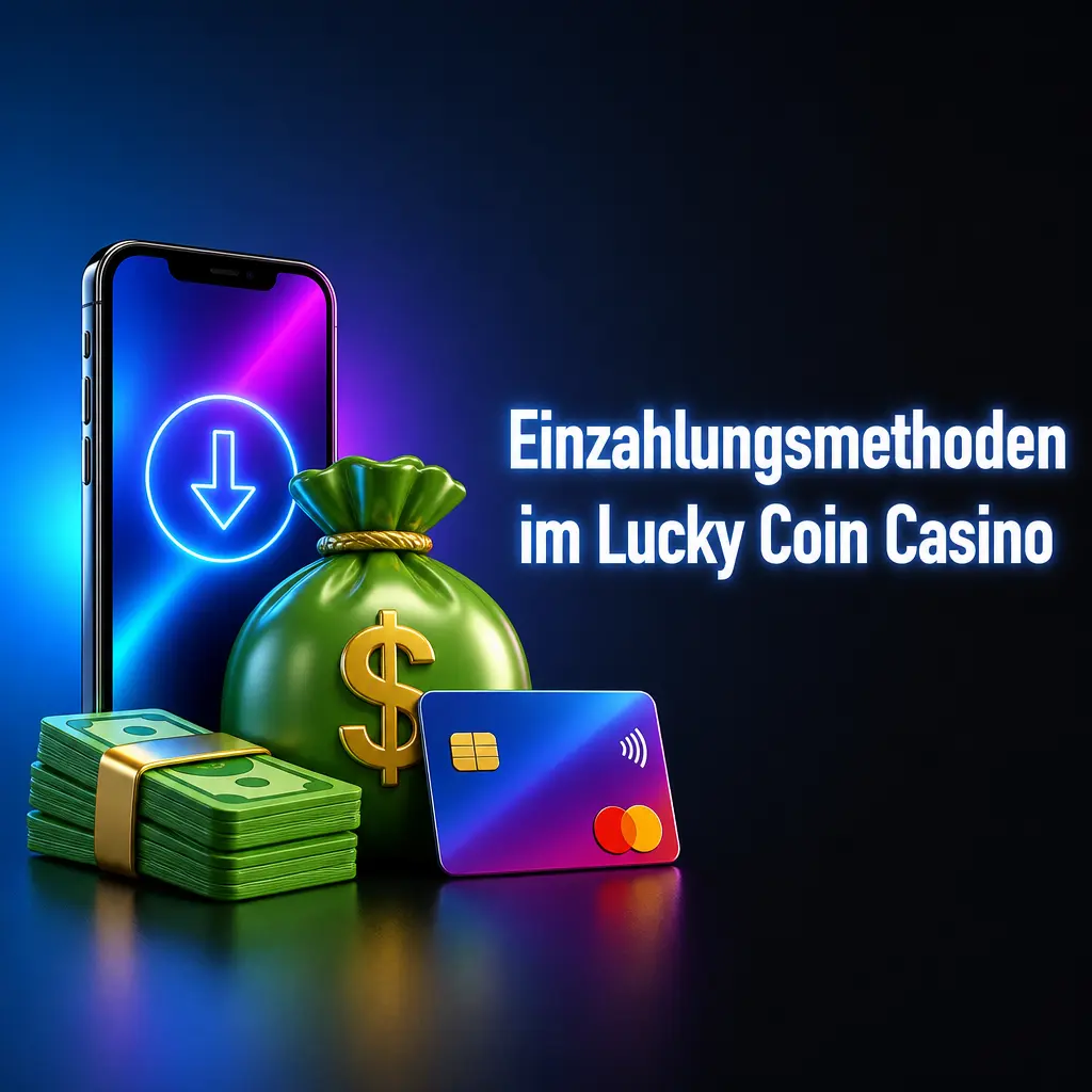 Einzahlungsmethoden im Lucky Coin Casino mit Krypto, Visa, Mastercard und Banküberweisung