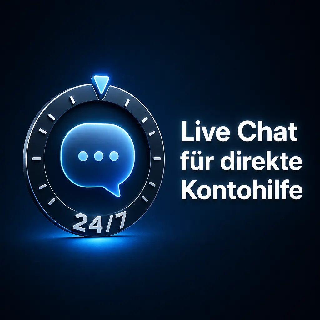 Lucky Coin Live Chat für schnelle Kontohilfe zu Login, Verifizierung, Zahlungen und Bonusfragen