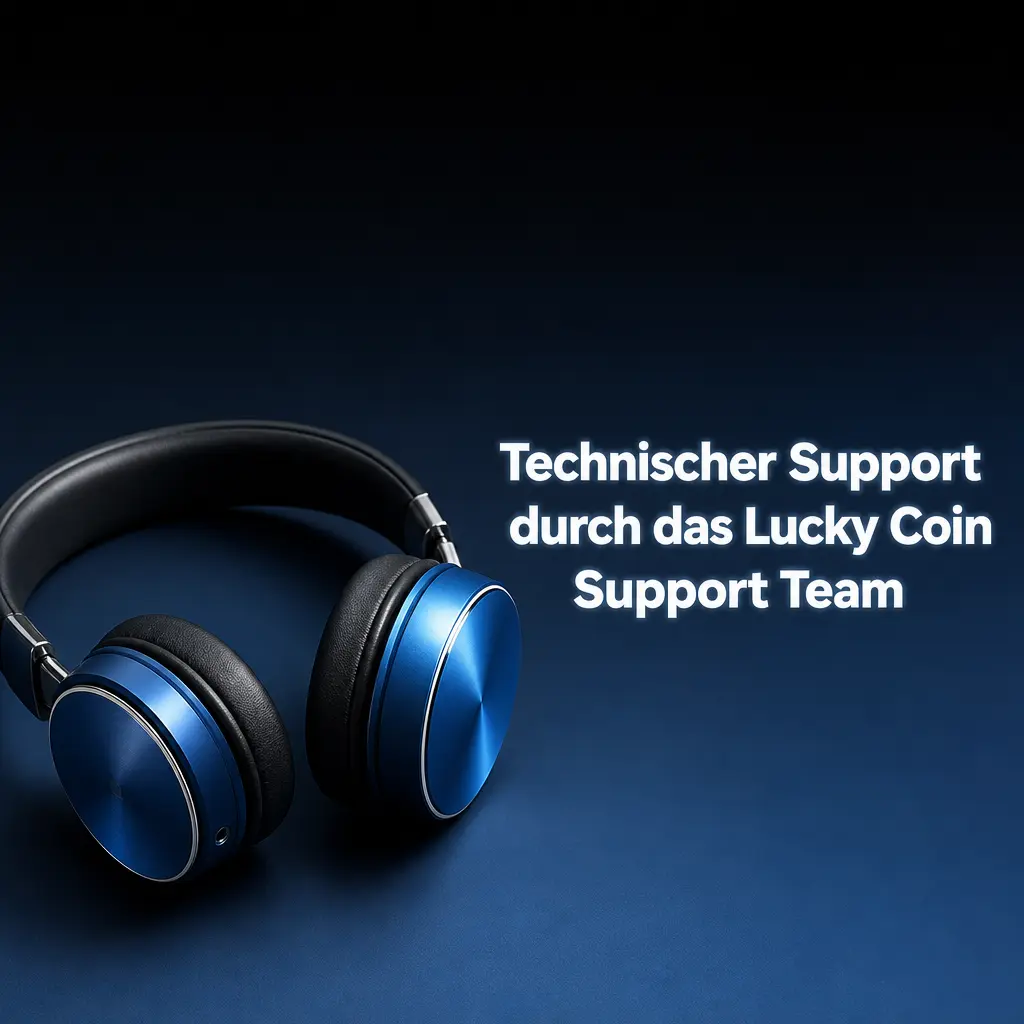 Lucky Coin Support Team hilft bei Login-, Zahlungs-, App- und Spielproblemen mit technischem Support